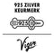 Vigor ketting arendsoog 7 mm 60 cm - Schakelketting - Gepolijst - Zilver