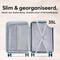 Skycases Handbagage Koffer 35L - Lichtgewicht Trolley - TSA-slot en Laptopvak - Kleur: Roze
