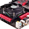 Silverstone NT09-115X - Koeler - Geschikt voor LGA 1150/1151/1155/1156/1200 - Aluminium Zwart
