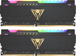 Patriot Viper Steel RGB - DDR4 Geheugen 32GB 3200MT/s - XMP 2.0 (2x 16GB)