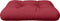vidaXL - Palletkussen - 60 - x - 60 - x - 12 - cm - stof - wijnrood