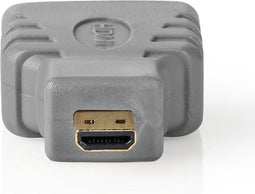 Bandridge - Bandridge BVP130 Hdmi-adapter Hdmi-micro-connector - Hdmi Female Grijs - 30 Dagen Niet Goed Geld Terug