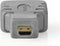 Bandridge - Bandridge BVP130 Hdmi-adapter Hdmi-micro-connector - Hdmi Female Grijs - 30 Dagen Niet Goed Geld Terug