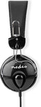 Nedis HPWD1104BK - On-Ear Koptelefoon - Draad - 40mm Neodymium - Zwart