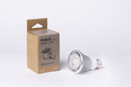 Parus by Venso E27 Kweeklamp "Indoor Plants" 6W 60°, verbeterde fotosynthese en hogere chlorofylvorming, LED groeilamp, groeilicht voor kamerplanten, bloemen