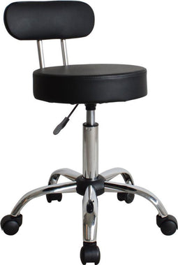 Draaikruk met rugleuning - werkkruk - zadelkruk - tabouret - hoogte verstelbaar