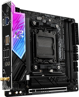 ASRock Phantom Gaming B850I Lightning - Moederbord Mini-ITX - AMD AM5 - Wi-Fi 6E - 128 GB DDR5