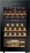 Haier HWS32GDG - Wijnkoelkast - 32 flessen - Vochtbalans technologie - Houten schappen - 1 zone - Anti-vibratie - Anti-UV glas - Glazen deur - Zwart