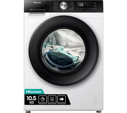 Hisense WF3S1043BW3 - Wasmachine 10kg 1400t - Wi-Fi-compatibel - Wit