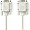 Nedis Nullmodemkabel - D-SUB 9-Pins Female - D-SUB 9-Pins Female - Vernikkeld - 2.00 m - Rond - PVC - Ivoor - Envelop
