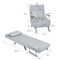 Coast Cabrio - Sleep Sofa - Vouwbare fauteuil 5-Positie Lichtgrijs