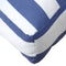 vidaXL - Palletkussens - 2 - st - stof - gestreept - wit - en - blauw