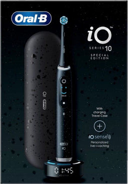 Oral-B iO 10 - Elektrische Tandenborstel - Slimme iO Sense Oplader - Cosmic Zwart