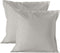 Kussensloop HappyFriday BASIC Grijs 60 x 60 cm (2 Stuks)