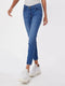 SCARLETT HIGH - Denim - High-stretch stonewashed blue - W32 X L31