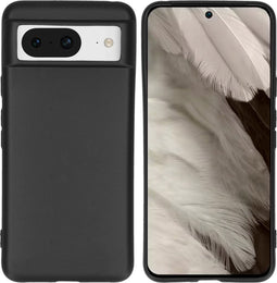 iMoshion Hoesje Geschikt voor Google Pixel 8 Hoesje Siliconen - iMoshion Color Backcover - Zwart