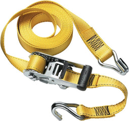 MasterLock 3058EURDAT - Spanband met ratel 4,5m x 35mm - J-haken - Geel