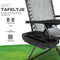 Vaive Luxe Tuinstoelen Duoset - Verstelbare Tuinstoel en Ligstoel - 30°-90° Verstelbaar - Tuin - Met