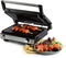 DOMO DO9287G - Multifunctionele Contactgrill 2-in-1 - PFAS-vrije Keramische Anti-Aanbaklaag - Zwart RVS