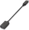 Aisens A107-0059 - Kabel USB A naar USB C - 15 cm - Zwart