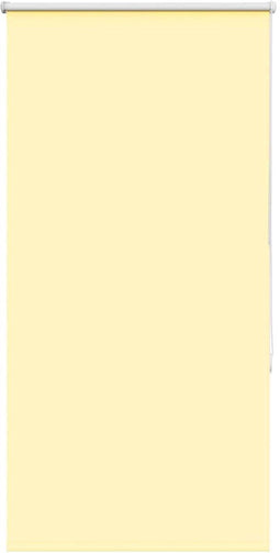 vidaXL - Rolgordijn - verduisterend - 65x150 - cm - stofbreedte - 60,7cm - geel