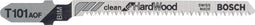 Bosch T 101 AOF - Decoupeerzaagblad - Hardhout en laminaat - 83 mm (1 stuk)