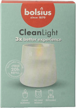 Bolsius - Starterkit - Clean Light Zero - 116/55 - 1 Stuk