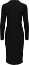 JDY JDYHANNA L/S KNOT DRESS - Dames Jurk - Lange mouwen V-Hals - Maat XL