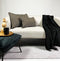 Dutch Decor VOORDEELSET - THE BOLD MOVE - Janic & Charlie - Raven - Zwart | Set van 3 stuks - Inclusief binnenkussen
