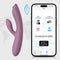 SVAKOM - Trysta Neo - Interactieve Rabbit Vibrator met G-Spot Balletje - Pink