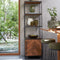 Light & Living Kast CHISA hout zwart 180 x 55 x 40