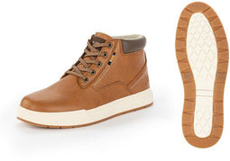 Milanoro High Sneakers Nevada Cognac Men - Bruin/Wit - Maat 41