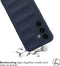 imoshion Hoesje - Geschikt voor Samsung Galaxy S24 Plus - EasyGrip Backcover - Donkerblauw