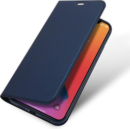 Dux Ducis iPhone 12 Pro Max - TPU Wallet Case - Krasbestendig Schokbestendig - Blauw
