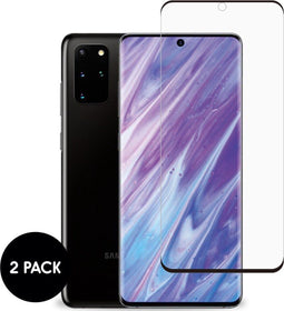 iMoshion Screenprotector Geschikt voor Samsung Galaxy S20 Plus Tempered Glass - iMoshion Screenprotector Gehard Glas 2 pack