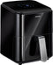 MPM Airfryer 4,5 Liter - Heteluchtoven - Digitaal LED-Display 1400W - Zwart
