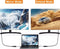 Techvavo® USB C naar VGA Adapter - Full HD 1080P - Man naar Vrouw - Zwart