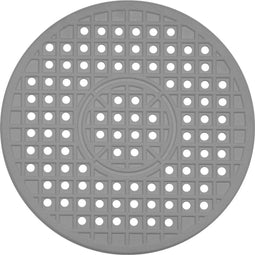 Dutch House Gootsteenmat Rond 32 cm Rubber/Grijs