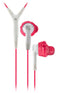Yurbuds Inspire 400 - In-Ear Sport Oordopjes - MFI Afstandsbediening en Mic - Roze/Wit