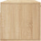 vidaXL - Wandkast - 100x36,5x35 - cm - bewerkt - hout - sonoma - eikenkleurig