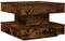 vidaXL - Salontafel - 360 - graden - draaibaar - 50x50x34,5 - cm - gerookt - eiken