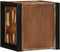 vidaXL - Nachtkastjes - 2st - 40x35x40cm - massief - gerecycled - hout - meerkleurig