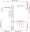 vidaXL - Speelhuis - geïmpregneerd - grenenhout