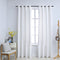 vidaXL - Gordijn - verduisterend - met - metalen - ringen - 2 - st - 140x245 - cm - taupe