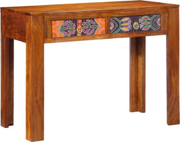 vidaXL - Bureau - 100x50x75 - cm - Massief - Hout - Acacia