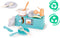 Kitchen Toys Speelgoed Wastafel Met Stromend Water Gerecycled