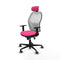 Jorquera Piqueras y Crespo 1D036G2 - Bureaustoel met hoofdsteun - Verstelbare hoogte - Roze