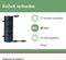 Paulmann Plug & Shine - Kabel 15m 7 uitgangen IP68 Zwart