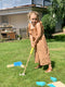 Small foot - Minigolf Set Active - FSC 100% hout - 3 lengtes golfclubs