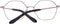 Sandro SD4015 56904 bril zonder sterke - Dames - Goudkleurig